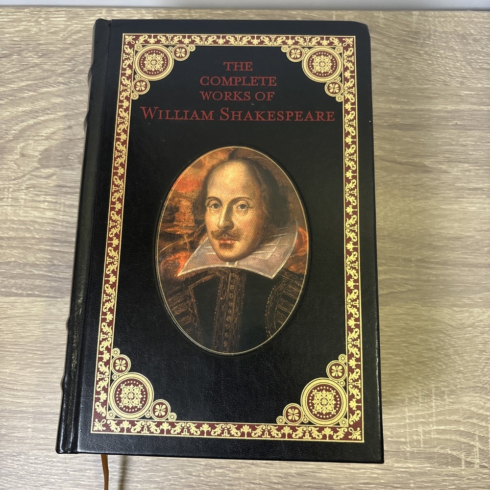 MINT The Complete Works of William Shakespeare Leather Bound Barnes & Noble 1994